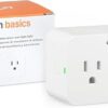 Amazon Basics Dual Smart Plug with Motion Sensor and Night Light, Works with Alexa Only, Control from Anywhere, Automatic Control, 2.4 GHz Wi-Fi,...
