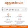 Amazon Basics Smart Plug Power Strip with 6 Individually Controlled Outlets and 3 USB Ports (2 USB-A and 1 USB-C), WiFi, Works with Alexa Only, 2.4... Amazon Basics Smart Plug Power Strip with 6 Individually Controlled Outlets and 3 USB Ports (2 USB-A and 1 USB-C), WiFi, Works with Alexa Only, 2.4...