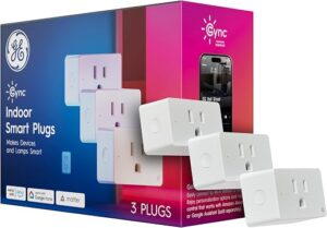 Cync Indoor Smart Plug, WiFi Outlet Socket, Voice Control Outlet, Matter Compatible, Compatible with Alexa and Google Home (3 Pack) Cync Indoor Smart Plug, WiFi Outlet Socket, Voice Control Outlet, Matter Compatible, Compatible with Alexa and Google Home (3 Pack)