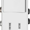 ENERLITES Switch and Outlet Combo, Combination Decorator Paddle Switch 15A/120VAC with Tamper-Resistant Receptacle Outlet 15A/125VAC,... ENERLITES Switch and Outlet Combo, Combination Decorator Paddle Switch 15A/120VAC with Tamper-Resistant Receptacle Outlet 15A/125VAC,...