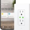 Eve Energy Outlet (Matter) – Smart Outlet & Power Meter, App & Voice Control, No Bridge, Thread, Works with Apple Home, Alexa, Google Home,...