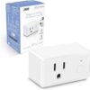 Feit Electric Smart Wi-Fi Plug, Works with Alexa and Google Home, No hub Required, 2.4 Ghz Network Only, Remote Control from Anywhere 15 Amp,...