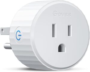 Govee Smart Plug, WiFi Outlet Compatible with Alexa and Google Assistant, Mini Smart Home Plugs with Timer Fuction & Group Controller, No Hub... Govee Smart Plug, WiFi Outlet Compatible with Alexa and Google Assistant, Mini Smart Home Plugs with Timer Fuction & Group Controller, No Hub...