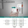 Grounded Outlet Adapter, ANKO ETL Listed Wall Tap Adapter with Red Indicator On/Off Power Switch (4 Pack) Grounded Outlet Adapter, ANKO ETL Listed Wall Tap Adapter with Red Indicator On/Off Power Switch (4 Pack)