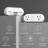 HBN Smart Plug 15A, WiFi Outlet Extender Dual Socket Plugs Works with Alexa, Google Home Assistant, Remote Control with Timer Function, No Hub...