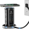 Kakyanill 115W USB Charging Station, Power Strip Tower, 9 AC Outlets with 8 USB Ports(4 USB-C), 6Ft Flat Plug Retractable Extension Cord, for Home... Kakyanill 115W USB Charging Station, Power Strip Tower, 9 AC Outlets with 8 USB Ports(4 USB-C), 6Ft Flat Plug Retractable Extension Cord, for Home...