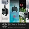 Kasa Outdoor Smart Plug, Smart Home Wi-Fi Outlet with 2 Sockets, IP64 Weather Resistance, Compatible with Alexa, Google Home & IFTTT, No Hub...