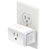 Kasa Smart Plug Mini with Energy Monitoring, Smart Home Wi-Fi Outlet Works with Alexa, Google Home, Wi-Fi Simple Setup, No Hub Required (KP115), White