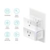 Kasa Smart Plug Mini with Energy Monitoring, Smart Home Wi-Fi Outlet Works with Alexa, Google Home, Wi-Fi Simple Setup, No Hub Required (KP115), White