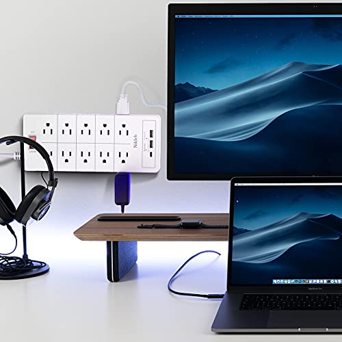 Power Strip Surge Protector 23 in 1, 6ft Extension Cord with 3 USB Ports Smart 3.1A, Multiple Outlet Adapter 20 Outlets, Outlet Extender Cord... Power Strip Surge Protector 23 in 1, 6ft Extension Cord with 3 USB Ports Smart 3.1A, Multiple Outlet Adapter 20 Outlets, Outlet Extender Cord...