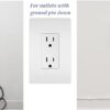 Sleek Socket Original & Patented Ultra-Thin Outlet Concealer with Cord Concealer Kit, Flat Extension Cord with Multi Outlets Power Strip, Ideal for... Sleek Socket Original & Patented Ultra-Thin Outlet Concealer with Cord Concealer Kit, Flat Extension Cord with Multi Outlets Power Strip, Ideal for...
