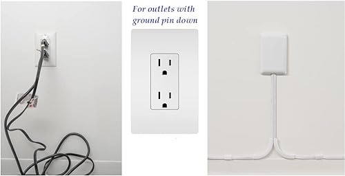 Sleek Socket Original & Patented Ultra-Thin Outlet Concealer with Cord Concealer Kit, Flat Extension Cord with Multi Outlets Power Strip, Ideal for... Sleek Socket Original & Patented Ultra-Thin Outlet Concealer with Cord Concealer Kit, Flat Extension Cord with Multi Outlets Power Strip, Ideal for...