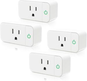 Smart Plug 15A, Smart Life Wi-Fi Outlet Compatible with Alexa, Google Home & Echo, App Control, Timer Function & Group Control, Schedule, Voice... Smart Plug 15A, Smart Life Wi-Fi Outlet Compatible with Alexa, Google Home & Echo, App Control, Timer Function & Group Control, Schedule, Voice...