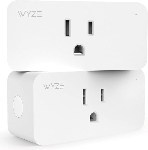 Smart Plug by Wyze Lifestyle, 2.4GHz Smart Home Wi-Fi Plug Outlet Compatible with Alexa, Google Assistant, IFTTT, 15 A, Remote Control, No Hub... Smart Plug by Wyze Lifestyle, 2.4GHz Smart Home Wi-Fi Plug Outlet Compatible with Alexa, Google Assistant, IFTTT, 15 A, Remote Control, No Hub...
