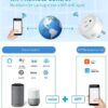 Smart Plug, WiFi Outlet Compatible with Alexa & Google Assistant, Smart Outlet 16A/2200W Max, Smart Home Automation, APP Remote Control,... Smart Plug, WiFi Outlet Compatible with Alexa & Google Assistant, Smart Outlet 16A/2200W Max, Smart Home Automation, APP Remote Control,...