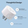 SONOFF Matter Smart Plug S41s 4-Pack, 15A 1800W WiFi Smart Plug Outlet, ETL Certified, Remote & Voice Control with Timer, Compatible with Alexa,...