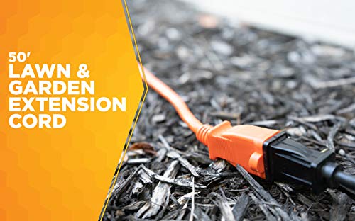 Southwire Woods 50ft Outdoor Extension Cord – Bright Orange, 16/2 Two-Prong – Durable SJTW Jacket for Landscaping & Light-Duty Power – Molded Plug Southwire Woods 50ft Outdoor Extension Cord – Bright Orange, 16/2 Two-Prong – Durable SJTW Jacket for Landscaping & Light-Duty Power – Molded Plug