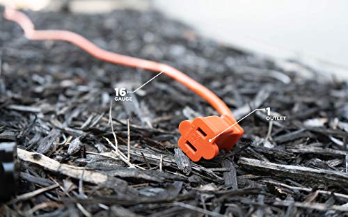 Southwire Woods 50ft Outdoor Extension Cord – Bright Orange, 16/2 Two-Prong – Durable SJTW Jacket for Landscaping & Light-Duty Power – Molded Plug Southwire Woods 50ft Outdoor Extension Cord – Bright Orange, 16/2 Two-Prong – Durable SJTW Jacket for Landscaping & Light-Duty Power – Molded Plug
