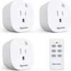 Syantek Remote Control Outlet Wireless Light Switch for Household Appliances, Expandable Remote Light Switch Kit, Up to 100 ft Range, FCC... Syantek Remote Control Outlet Wireless Light Switch for Household Appliances, Expandable Remote Light Switch Kit, Up to 100 ft Range, FCC...