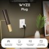 Wyze Plug, 2.4GHz WiFi Smart Plug, Works with Alexa, Google Assistant, IFTTT, No Hub Required, Two-Pack, White Wyze Plug, 2.4GHz WiFi Smart Plug, Works with Alexa, Google Assistant, IFTTT, No Hub Required, Two-Pack, White