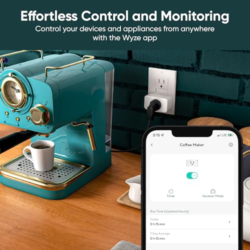 Wyze Plug, 2.4GHz WiFi Smart Plug, Works with Alexa, Google Assistant, IFTTT, No Hub Required, Two-Pack, White Wyze Plug, 2.4GHz WiFi Smart Plug, Works with Alexa, Google Assistant, IFTTT, No Hub Required, Two-Pack, White