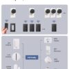 Zoiinet Remote Control Outlet Plug Switch, Buckle Design & Removable Wireless Light Switch, 300 ft, 1500W On Off Power Switch for Household... Zoiinet Remote Control Outlet Plug Switch, Buckle Design & Removable Wireless Light Switch, 300 ft, 1500W On Off Power Switch for Household...