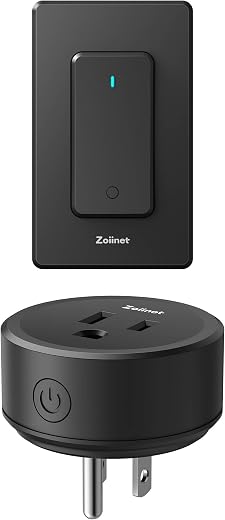 Zoiinet Remote Control Outlet Plug Switch, Buckle Design & Removable Wireless Light Switch, 300 ft, 1500W On Off Power Switch for Household... Zoiinet Remote Control Outlet Plug Switch, Buckle Design & Removable Wireless Light Switch, 300 ft, 1500W On Off Power Switch for Household...